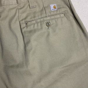 Carhartt Shorts Men's 44 Beige‎ Chino Outdoor Casual Shorts B360 KHI